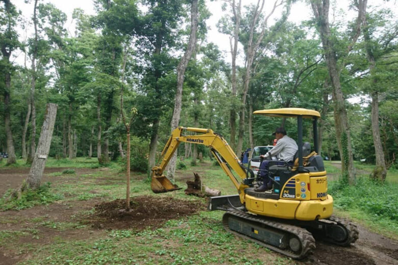 落とし穴・穴掘り